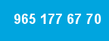 965 177 67 70 965 177 67 70